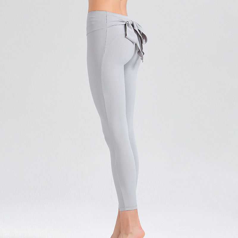 Bow Ribbon Yoga Leggings | Perfect for Sport, Casual and Everyday Wear