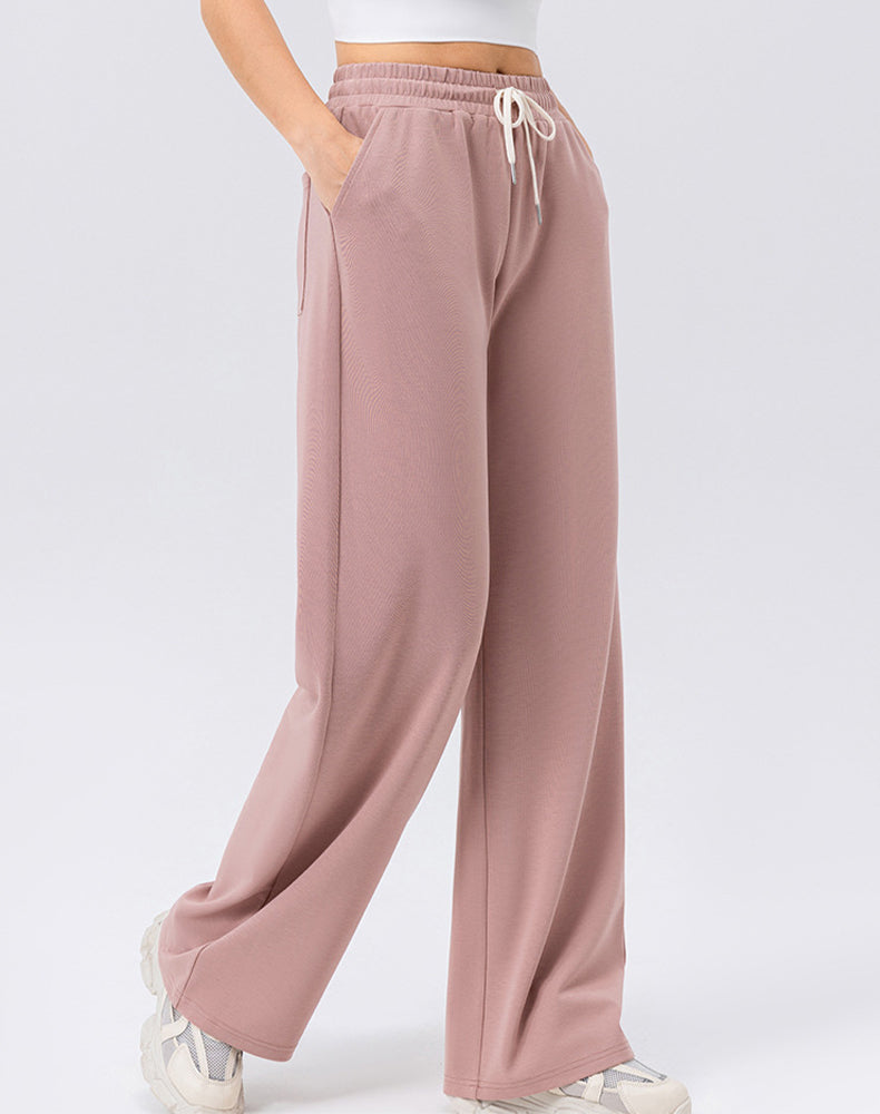 Straight Leg Drawstring  Loose Casual Sweatpants