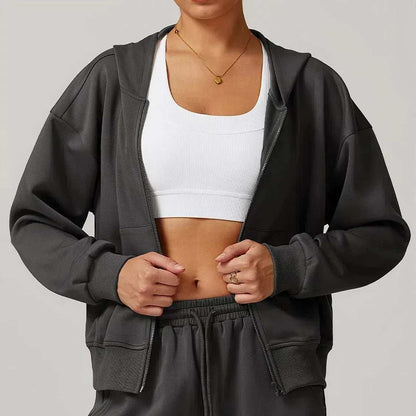 Zip Up Workout Sweatshirts | Functional Hoodies for Every Workout