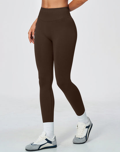 Ribbed High Waisted Seamless Workout Leggings