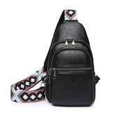 Retro PU Leather Crossbody Bag