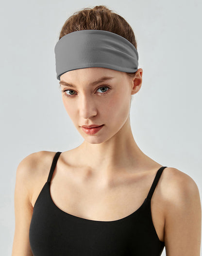 Wide Elastic Soft Sports Headband