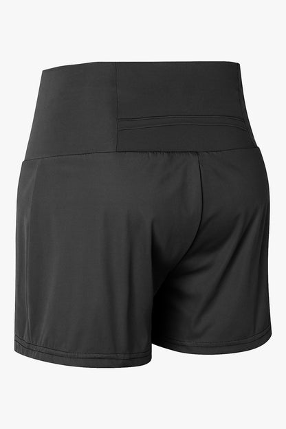 High-Rise Track Running Shorts