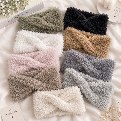 Faux Fur Headband Winter Ear Warmer Accessory