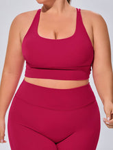 Cross Strap Sports Bra