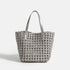 PU Woven Simple Handbag | Elegant & Versatile Daily Accessory