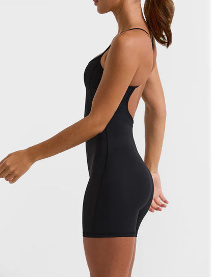 Hollow Back Butt Lift Yoga Jumpsuit