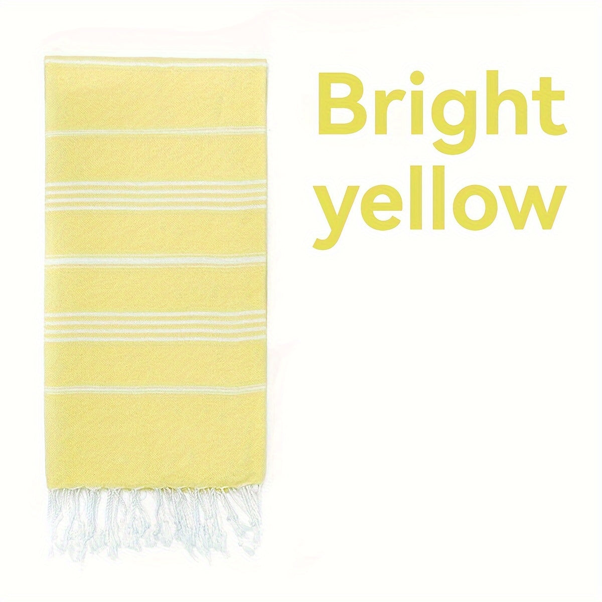 Turkish Tassel Beach Towel