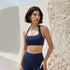 Halter Square Neck Sports Bra -