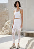 High Waist Mesh Yoga Leggings -