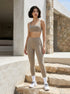 Yoga Wear Set With Bra and Leggings -