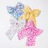 Glitter Hair Bow Clip Sequin Hair Accessories with Long Tail -