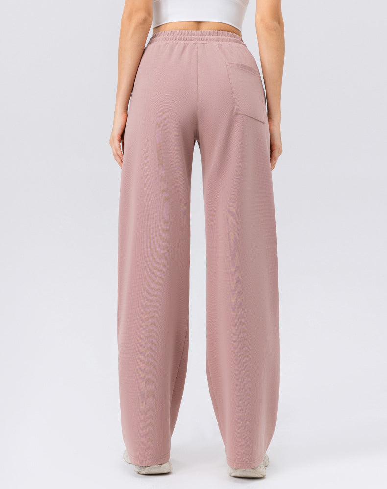 Straight Leg Drawstring  Loose Casual Sweatpants