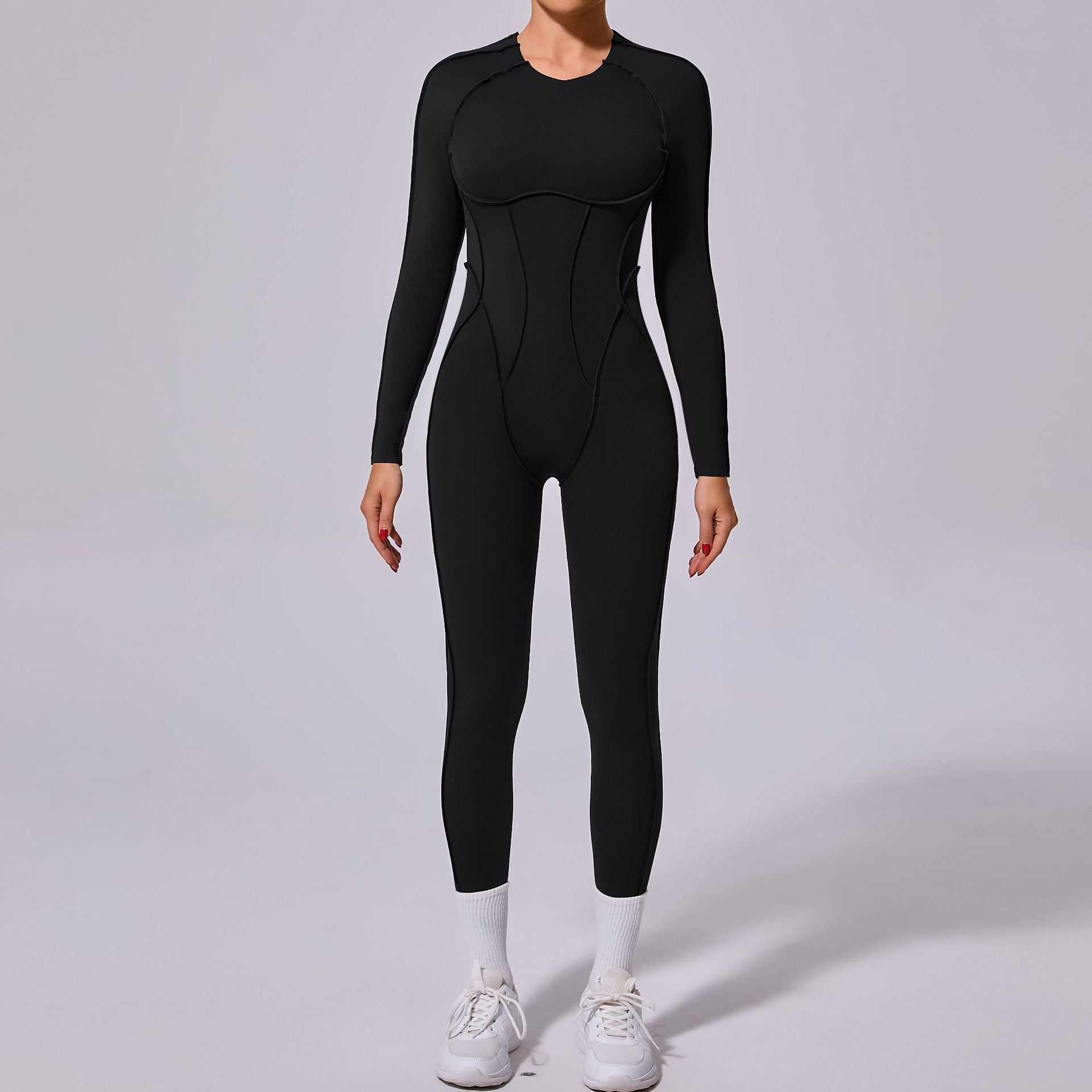 Long Sleeve Backless Yoga Jumpsuits | Embrace Your Workout in Style