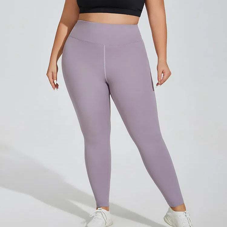 Plus Size High Waist Seamless Yoga Leggings | Comfortable &amp; Flattering