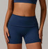 Flip Fold High Waist Hip Lifting Fitness Shorts