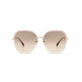 Elegant Rimless Cutting Lens Sunglasses