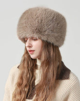 Fuzzy Furry Winter Faux Fur Hat Warm Fluffy Bucket Hat