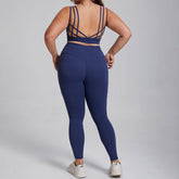 Workout Sets with Cross Back Sports Bra and Legging