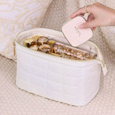 Puffy Cotton Cosmetic Makeup Bag