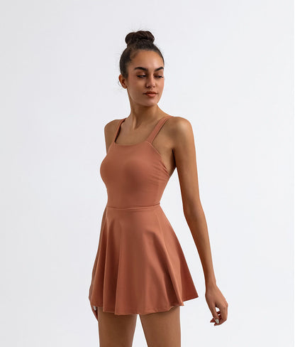 One Piece Sleeveless Tennis Dress