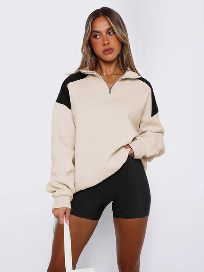 Color Block Pullover Sweatshirt | Stylish &amp; Cozy for Everyday Wear