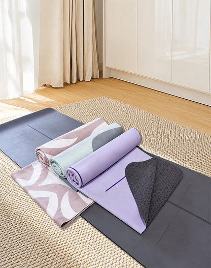 Yoga Blanket Non Slip Pilates Mat Towel