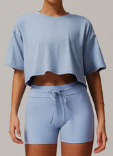 Short Sleeve Crop Top T-Shirts