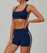 Square Neck Yoga Bra Cami Crop Top