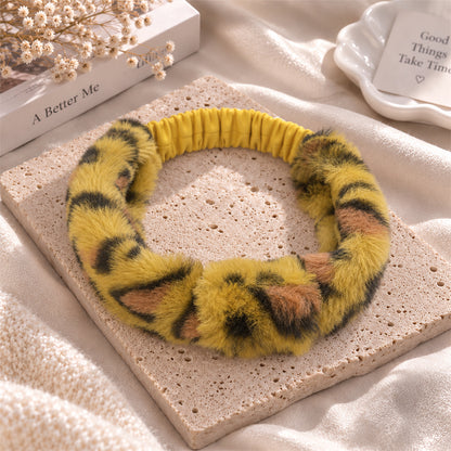 Plush Winter Hairband Yoga Fuzzy Headwrap