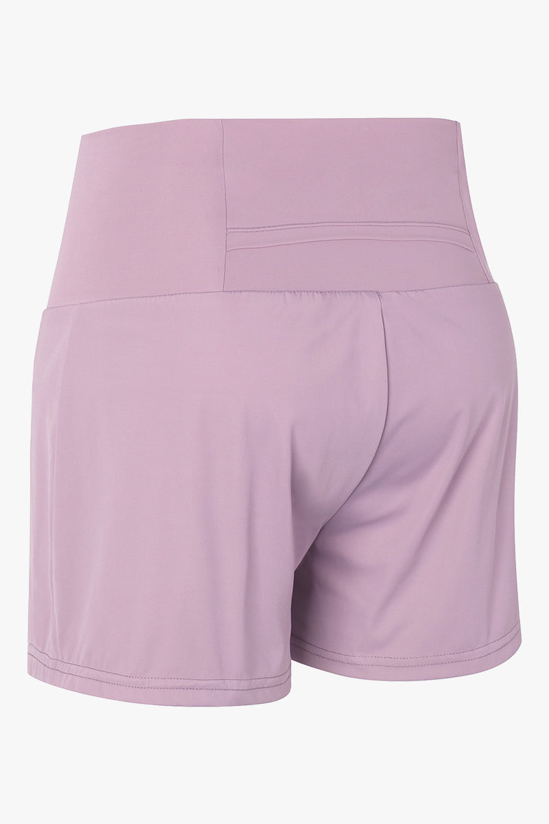 High-Rise Track Running Shorts