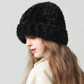 Soft Fuzzy Knitted Warm Beanie Hat