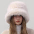 Faux Fur Bucket Hat -