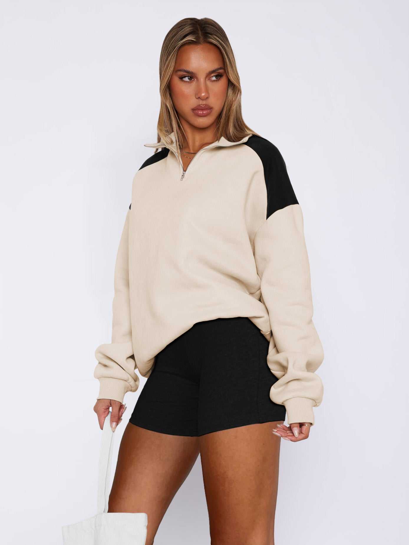 Color Block Pullover Sweatshirt | Stylish &amp; Cozy for Everyday Wear