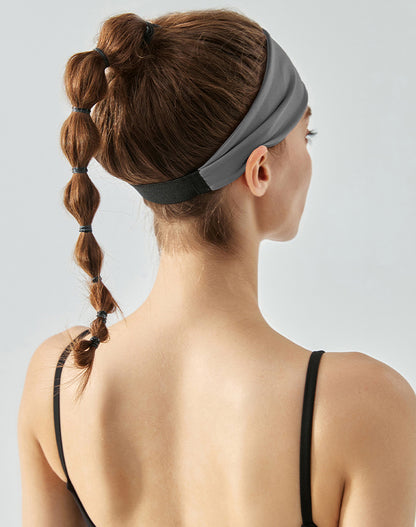 Wide Elastic Soft Sports Headband