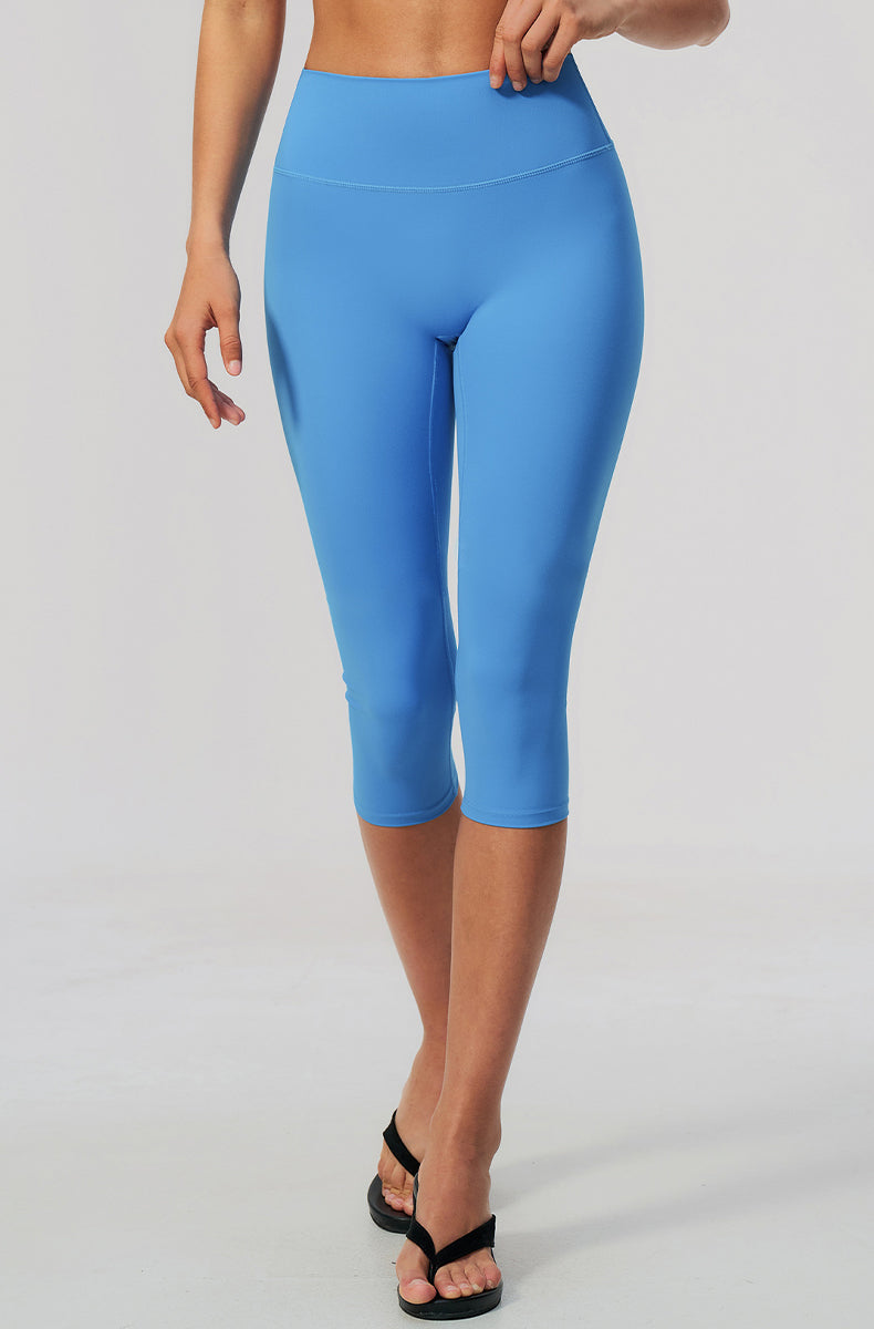 Tummy Control Capri Yoga Leggings