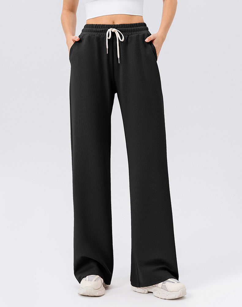 Straight Leg Drawstring  Loose Casual Sweatpants