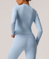 Long Sleeve Slim Fitted T-Shirts Basic Tees