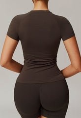 Short Sleeve Slim Fit Sports T-Shirts