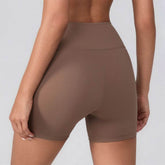 High Waist Tummy Control Hollow Out Yoga Shorts