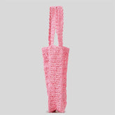 Summer Straw Beach Tote Bag Handwoven Handbag