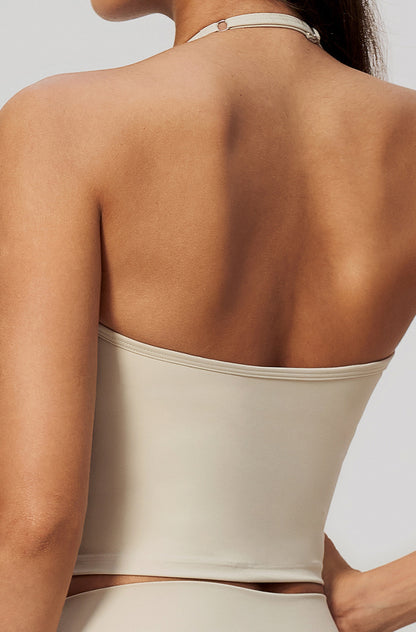 Adjustable Halter Sports Tank Top