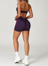 Active Romper Workout Jumpsuit with Pockets