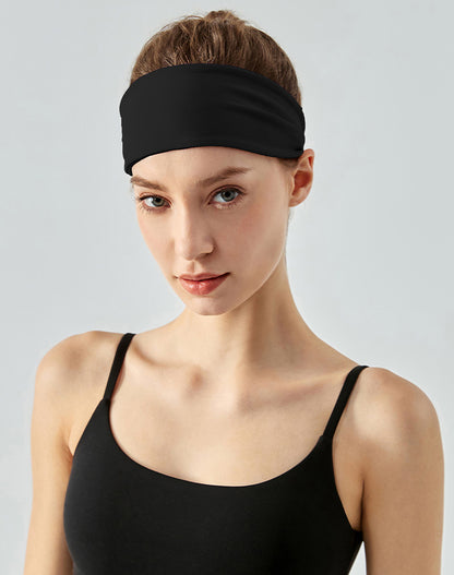 Wide Elastic Soft Sports Headband