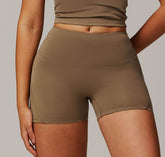 High Waisted Tummy Control Workout Biker Shorts
