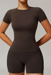Short Sleeve Slim Fit Sports T-Shirts