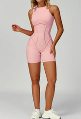 Sleeveless Backless Yoga One Piece Jumpsuits
