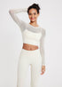Mesh Long Sleeve Workout T-Shirt