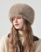 Fuzzy Furry Winter Faux Fur Hat Warm Fluffy Bucket Hat