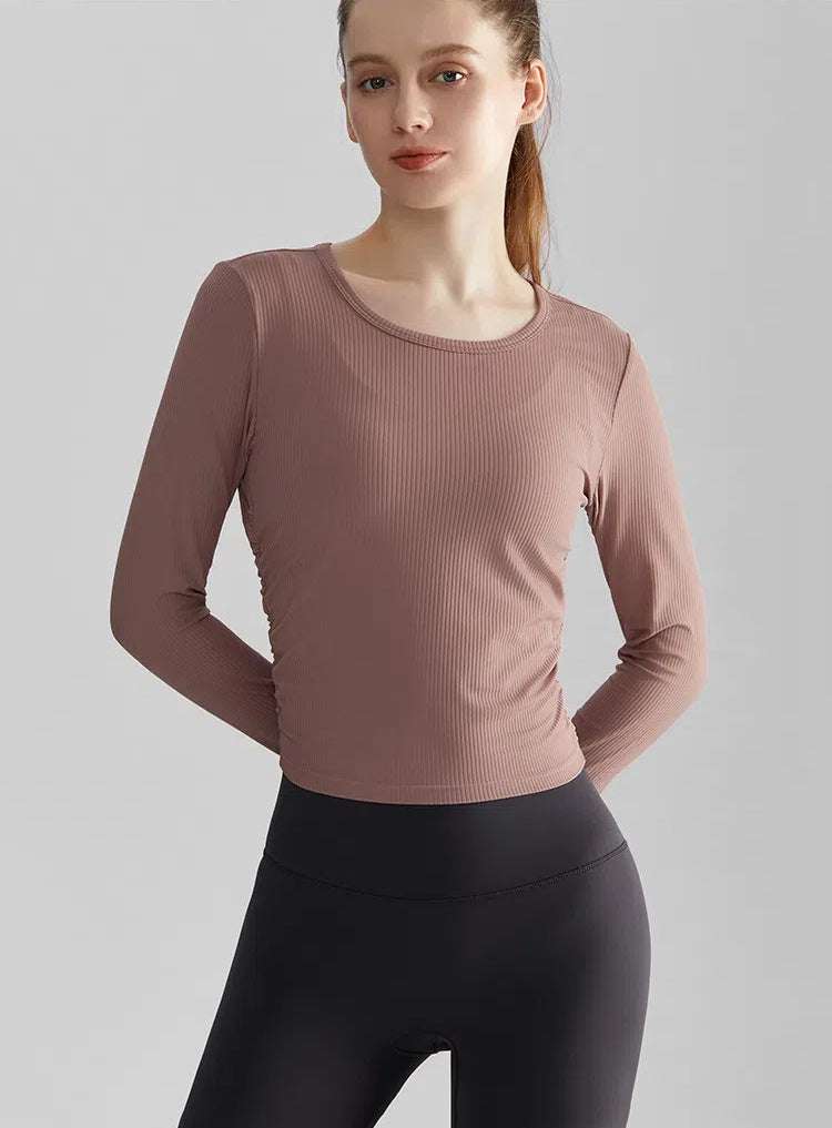 Long Sleeve Yoga T-Shirt | Cozy &amp; Functional for Active Lifestyles